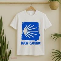 Camino De Santiago De Compostela Pilgrim Way Of St. James T-Shirt thumb 2