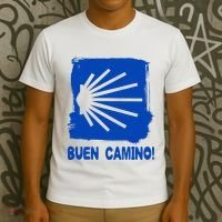 Camino De Santiago De Compostela Pilgrim Way Of St. James T-Shirt thumb 3