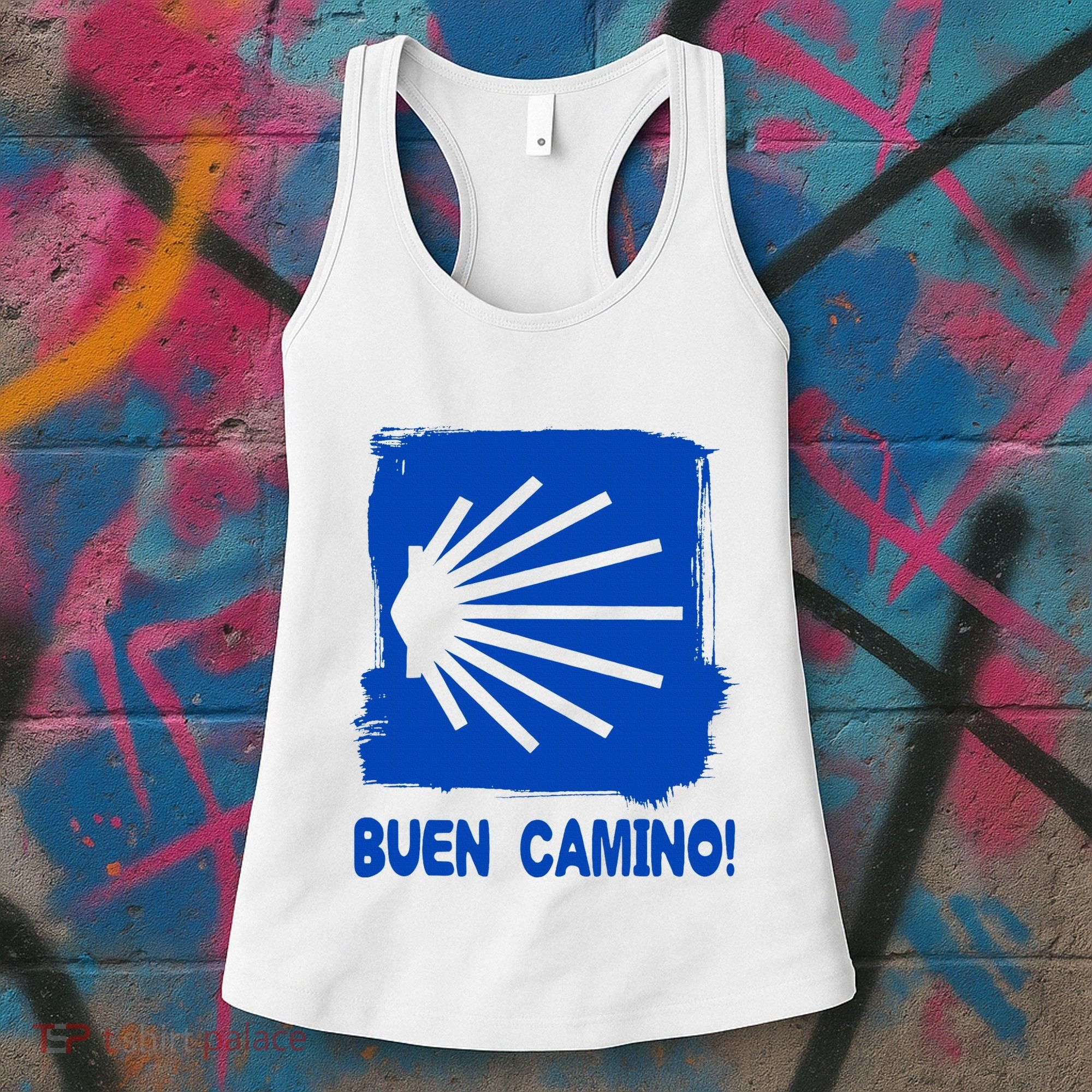Camino De Santiago De Compostela Pilgrim Way Of St. James Women's Tank Top