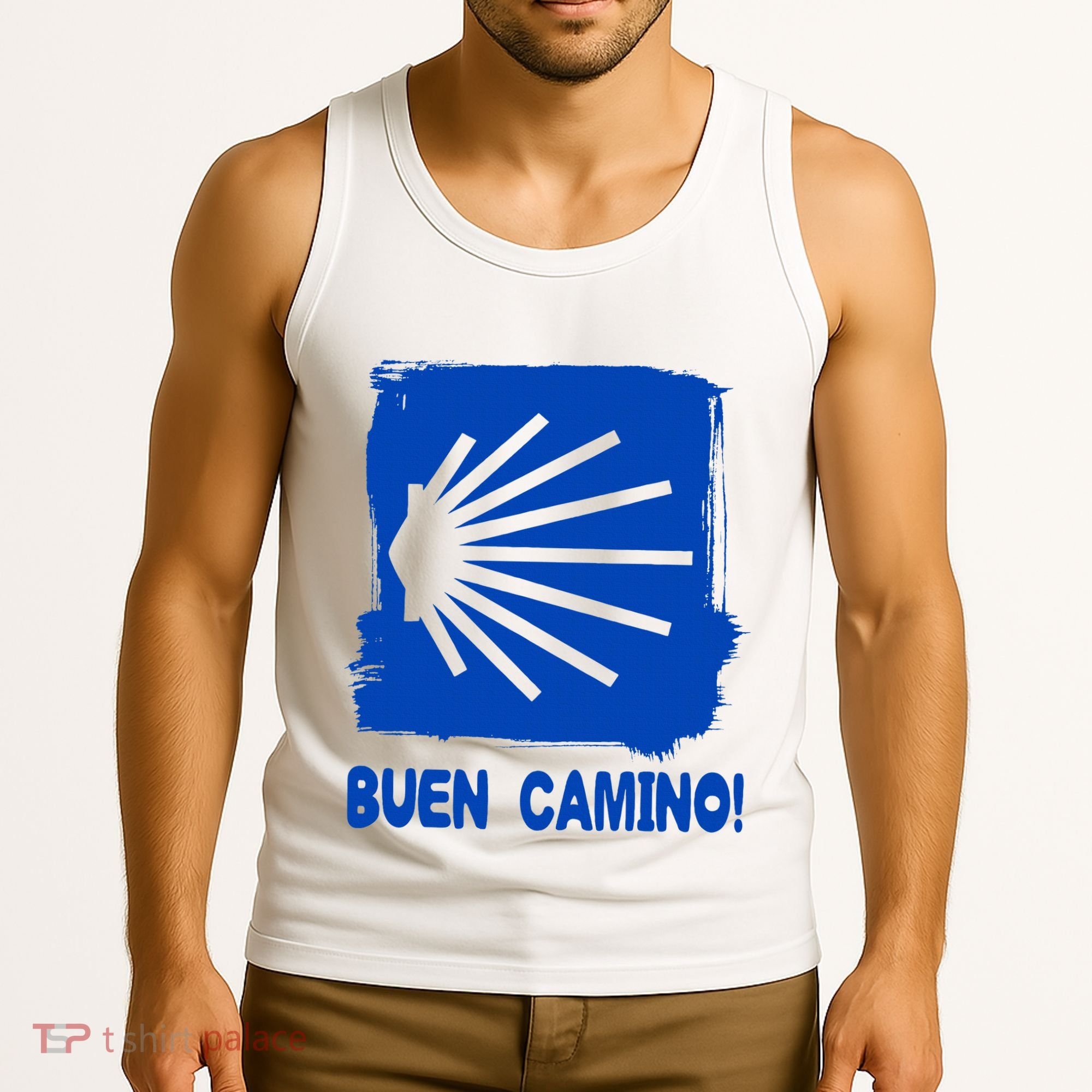 Camino De Santiago De Compostela Pilgrim Way Of St. James Tank Top