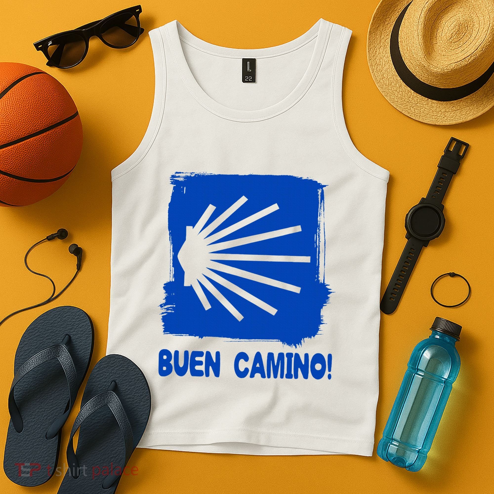 Camino De Santiago De Compostela Pilgrim Way Of St. James Tank Top
