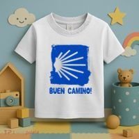 Camino De Santiago De Compostela Pilgrim Way Of St. James Toddler T-Shirt thumb 3