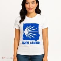 Camino De Santiago De Compostela Pilgrim Way Of St. James Women's T-Shirt thumb 4