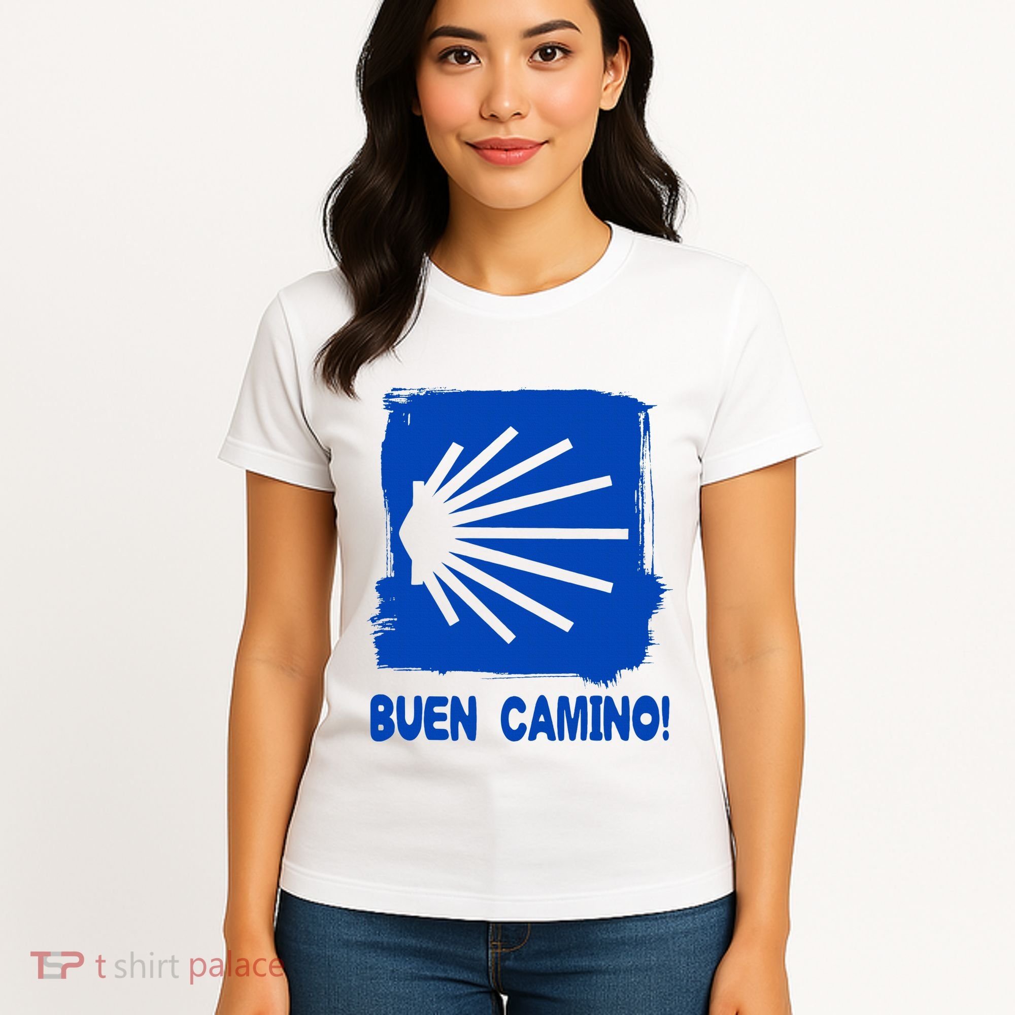 Camino De Santiago De Compostela Pilgrim Way Of St. James Women's T-Shirt