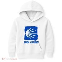 Camino De Santiago De Compostela Pilgrim Way Of St. James Kids Hoodie thumb 0