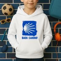 Camino De Santiago De Compostela Pilgrim Way Of St. James Kids Hoodie thumb 2