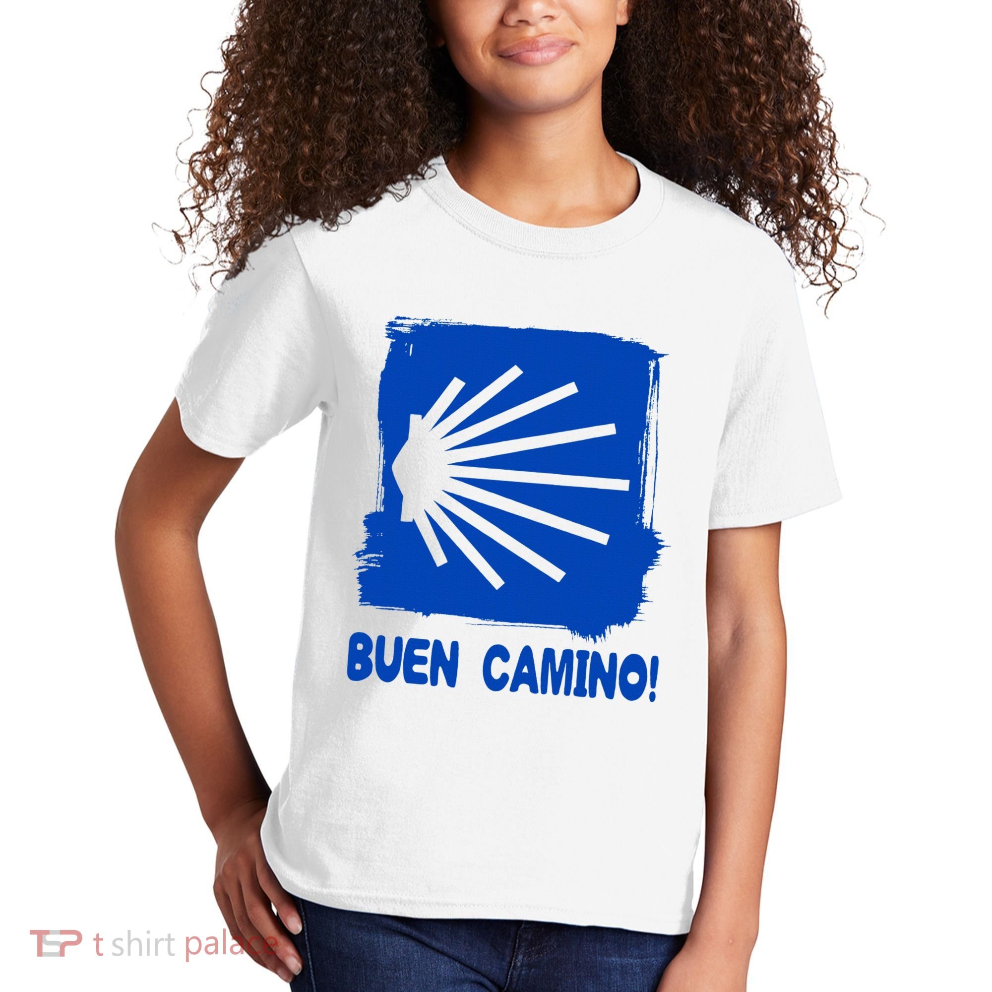 Camino De Santiago De Compostela Pilgrim Way Of St. James Kids T-Shirt