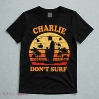 Charlie Dont Surf Military Vietnam War Surf Ops T-Shirt thumb 5