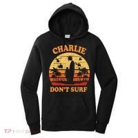 Charlie Dont Surf Military Vietnam War Surf Ops Women's Hoodie thumb 0
