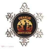 Charlie Dont Surf Military Vietnam War Surf Ops Ornament thumb 0