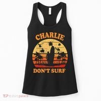 Charlie Dont Surf Military Vietnam War Surf Ops Women's Tank Top thumb 0