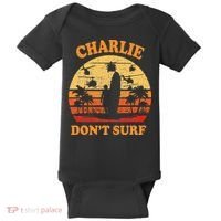 Charlie Dont Surf Military Vietnam War Surf Ops Baby Bodysuit thumb 0