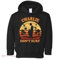Charlie Dont Surf Military Vietnam War Surf Ops Toddler Hoodie thumb 0