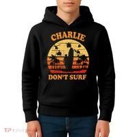 Charlie Dont Surf Military Vietnam War Surf Ops Kids Hoodie thumb 4