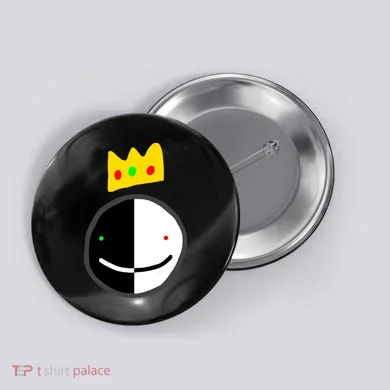 Crown Dream Smile SMP Team Button