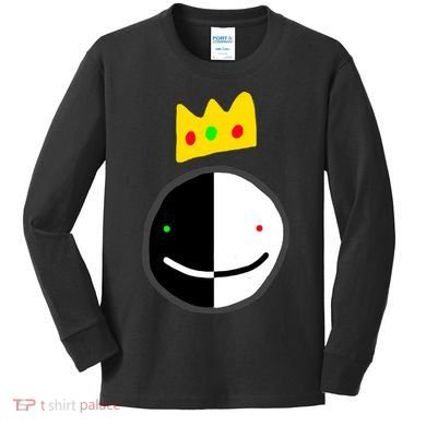 Crown Dream Smile SMP Team Kids Long Sleeve Shirt