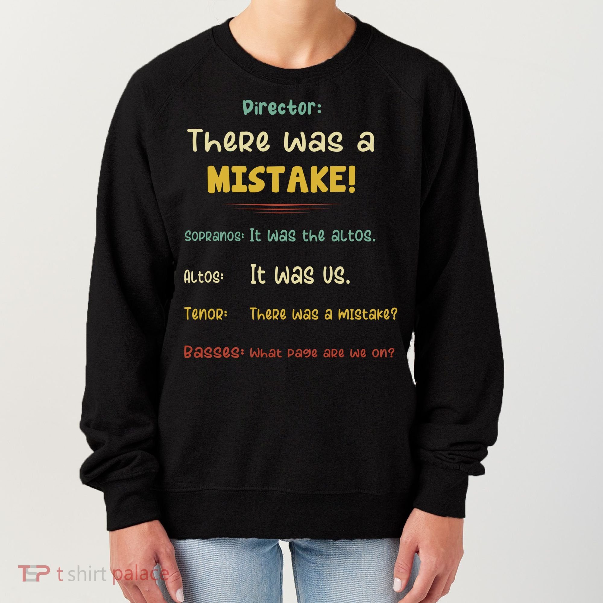 Choir Director Soprano Alto Tenor Bass Women's Sweatshirt