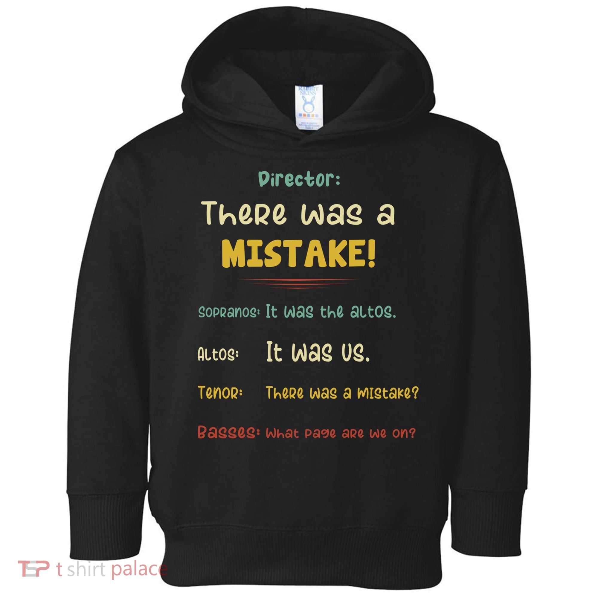 Choir Director Soprano Alto Tenor Bass Toddler Hoodie