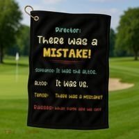 Choir Director Soprano Alto Tenor Bass Golf Towel thumb 1