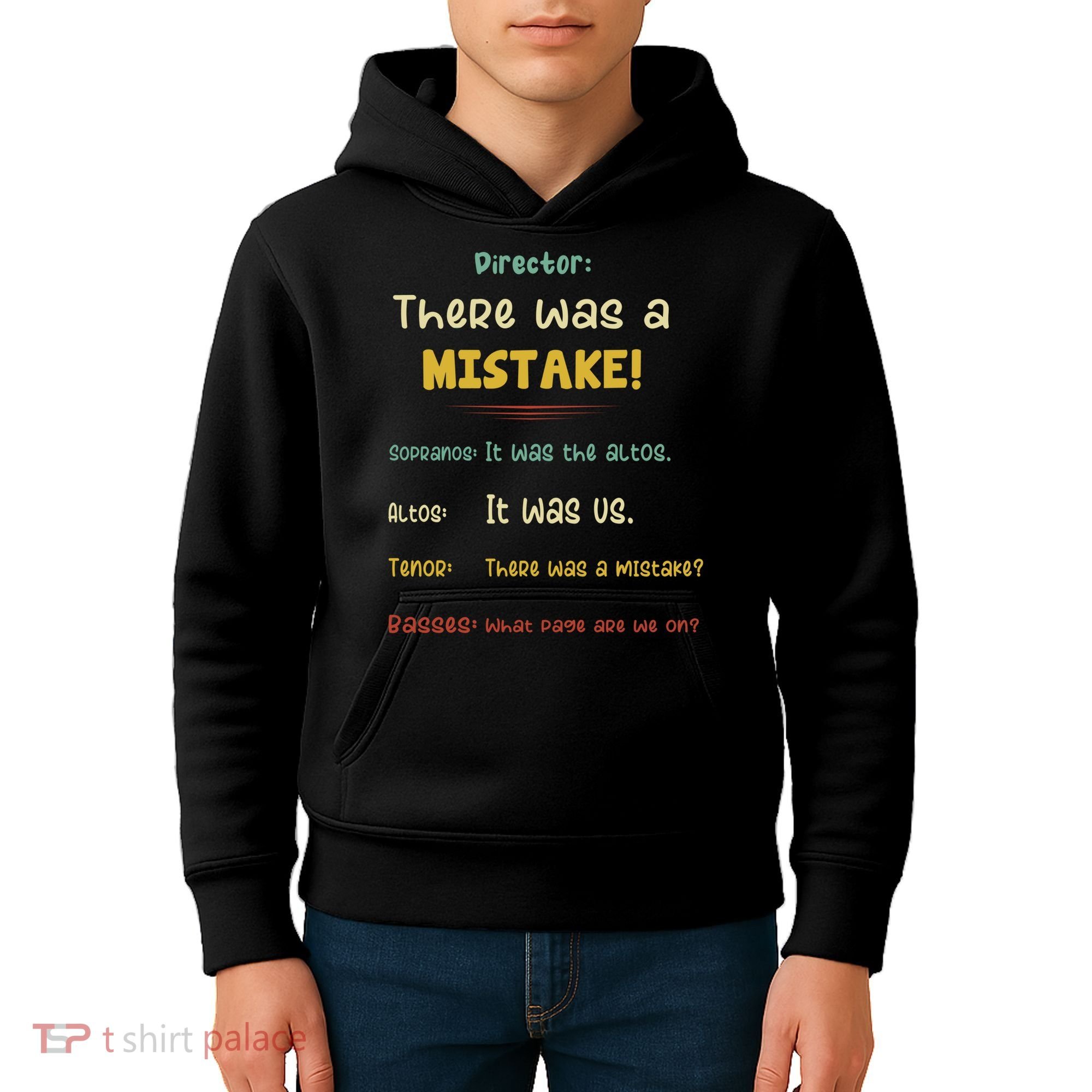 Choir Director Soprano Alto Tenor Bass Kids Hoodie