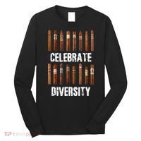Celebrate Diversity Smoke Cigars Cigar Smoking Long Sleeve Shirt thumb 0