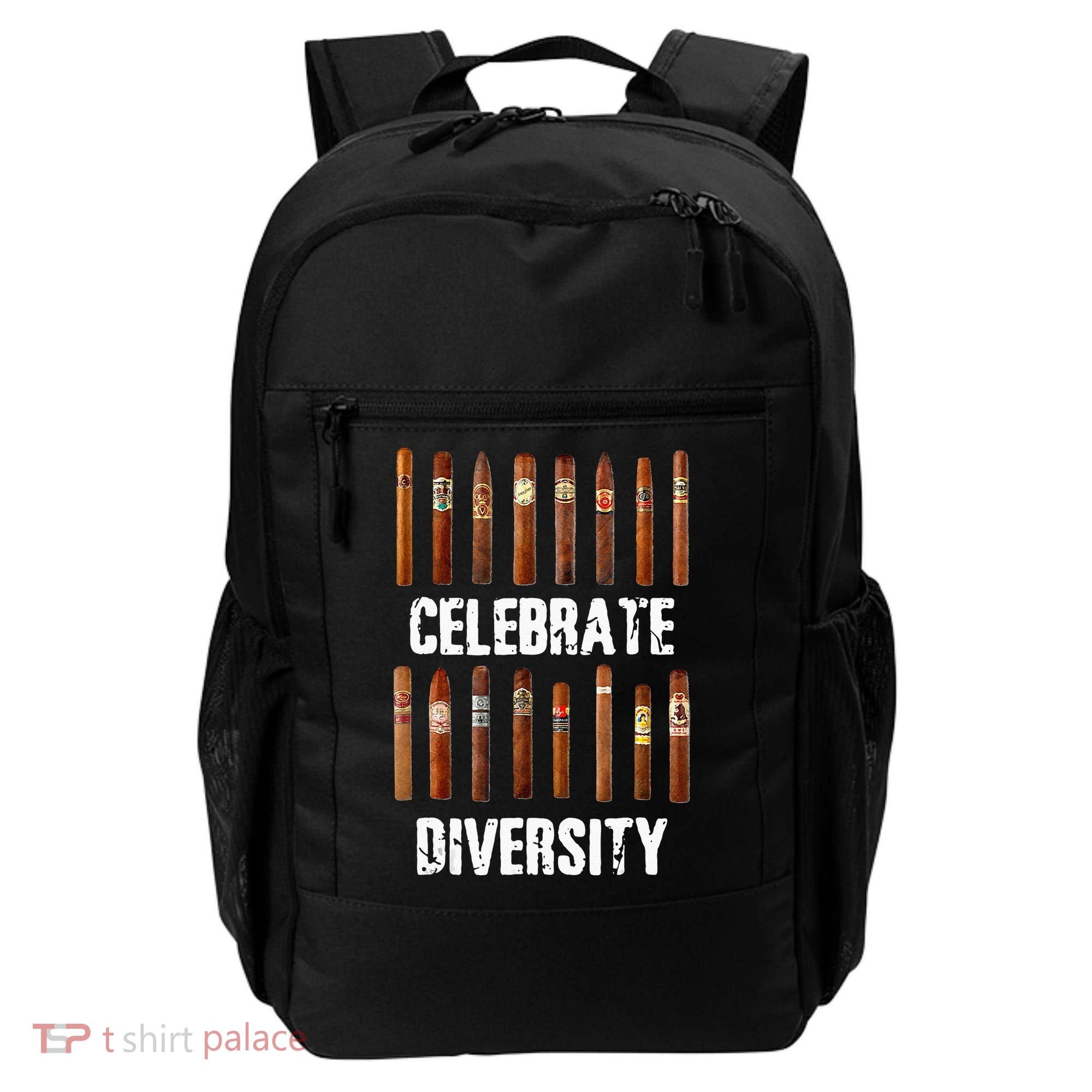 Celebrate Diversity Smoke Cigars Cigar Smoking Backpack