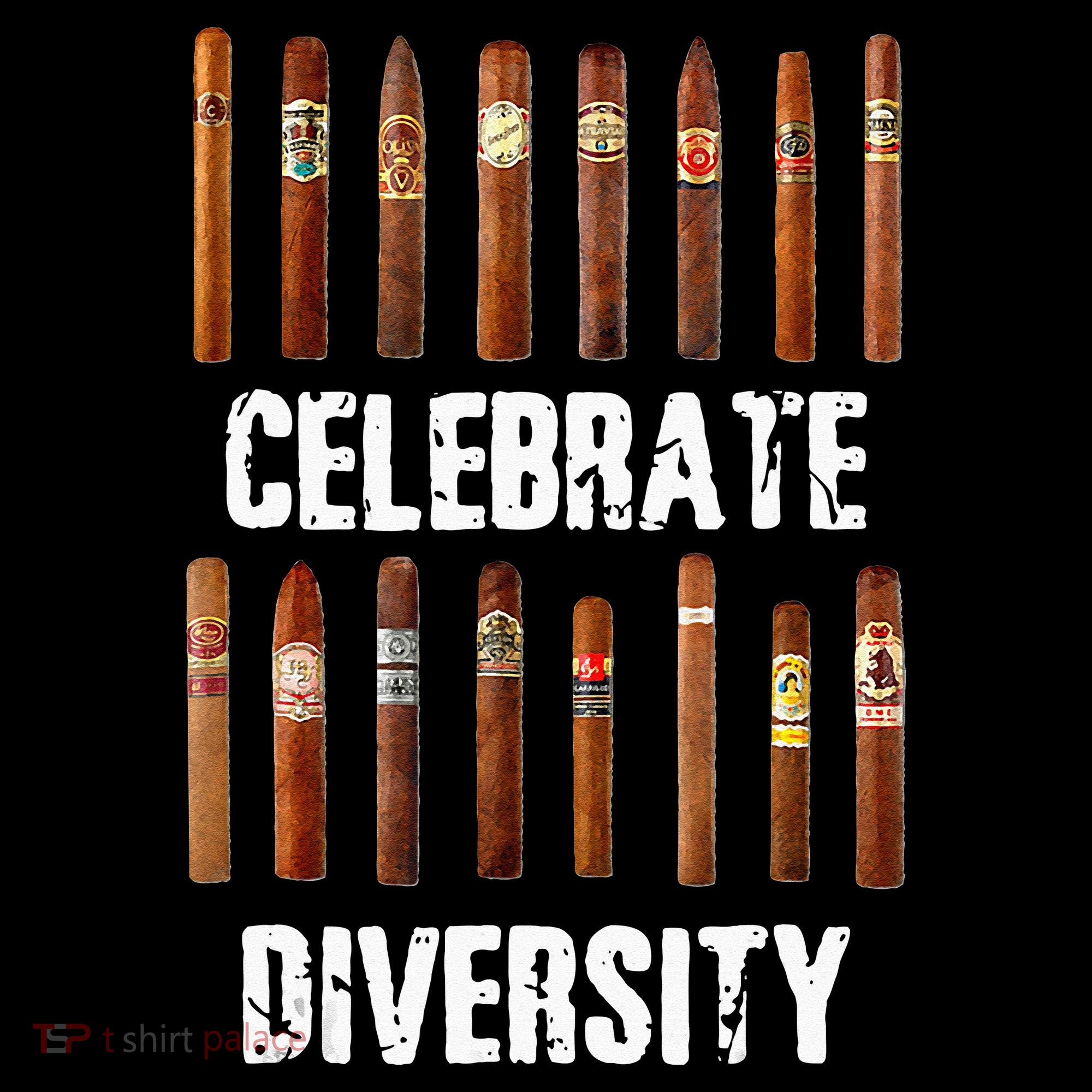 Celebrate Diversity Smoke Cigars Cigar Smoking Women's Hoodie