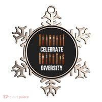 Celebrate Diversity Smoke Cigars Cigar Smoking Ornament thumb 0