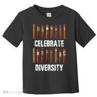 Celebrate Diversity Smoke Cigars Cigar Smoking Toddler T-Shirt thumb 0