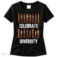 Celebrate Diversity Smoke Cigars Cigar Smoking Women's T-Shirt thumb 0