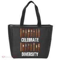 Celebrate Diversity Smoke Cigars Cigar Smoking Tote Bag thumb 0