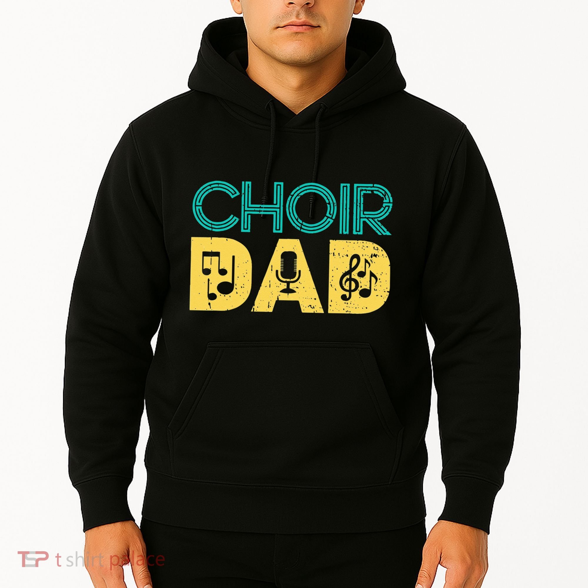 Choir Dad Singer Music Group Choir Directors Teacher Hoodie