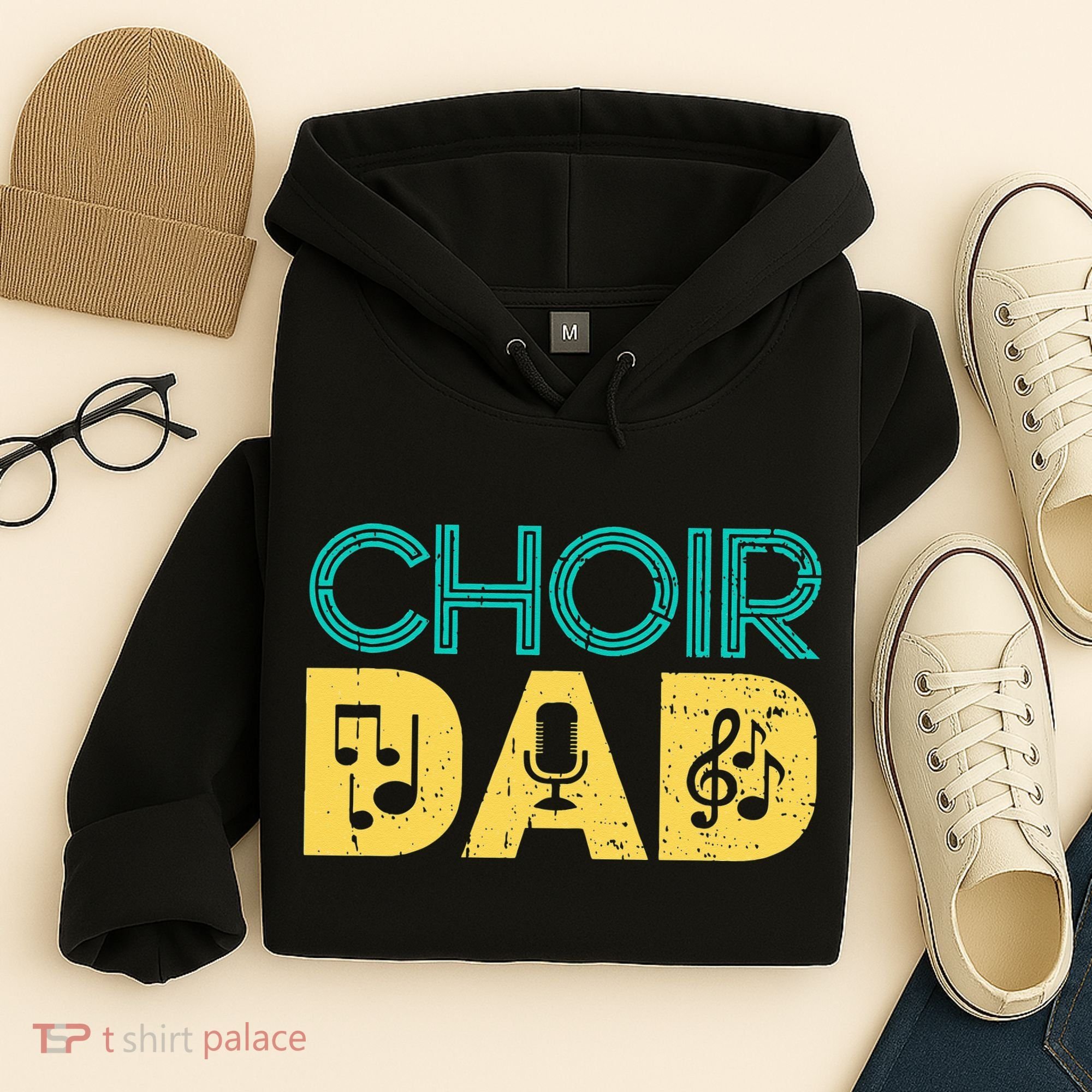 Choir Dad Singer Music Group Choir Directors Teacher Hoodie