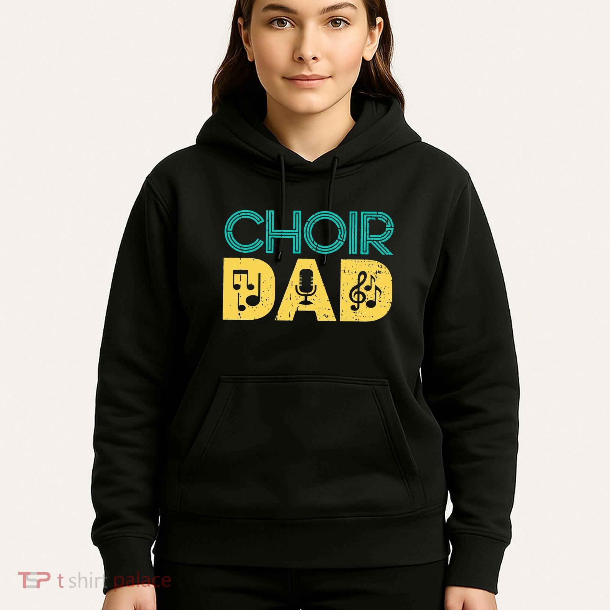 Choir Dad Singer Music Group Choir Directors Teacher Hoodie