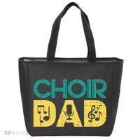 Choir Dad Singer Music Group Choir Directors Teacher Tote Bag thumb 0