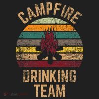 Campfire Drinking Team Beer Alcohol Funny Camping Women's Sweatshirt thumb 2