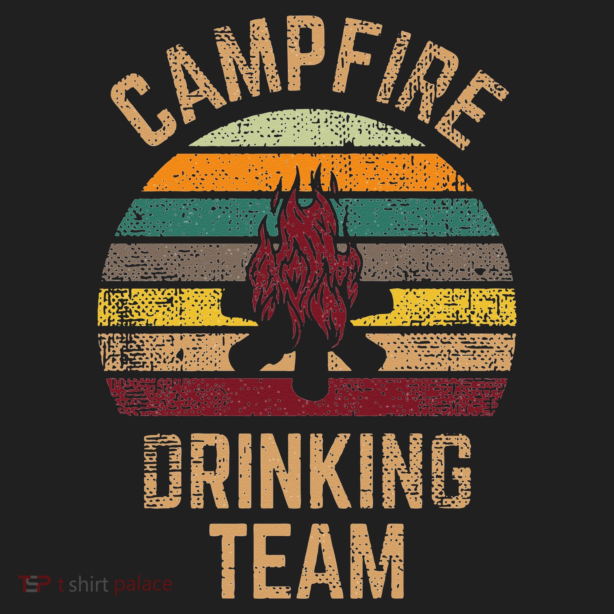 Campfire Drinking Team Beer Alcohol Funny Camping Women's Sweatshirt