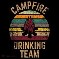 Campfire Drinking Team Beer Alcohol Funny Camping Women's Tank Top thumb 5