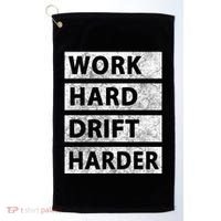 Car Drifting Tokyo Jdm Drift Funny Japanese Car Drifting Gift Golf Towel thumb 0