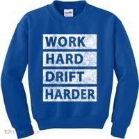 Car Drifting Tokyo Jdm Drift Funny Japanese Car Drifting Gift Kids Sweatshirt thumb 0
