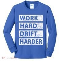 Car Drifting Tokyo Jdm Drift Funny Japanese Car Drifting Gift Kids Long Sleeve Shirt thumb 0
