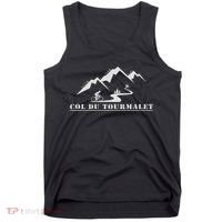 Col Du Tourmalet, France, Cycling, Pyrenees Tank Top thumb 0