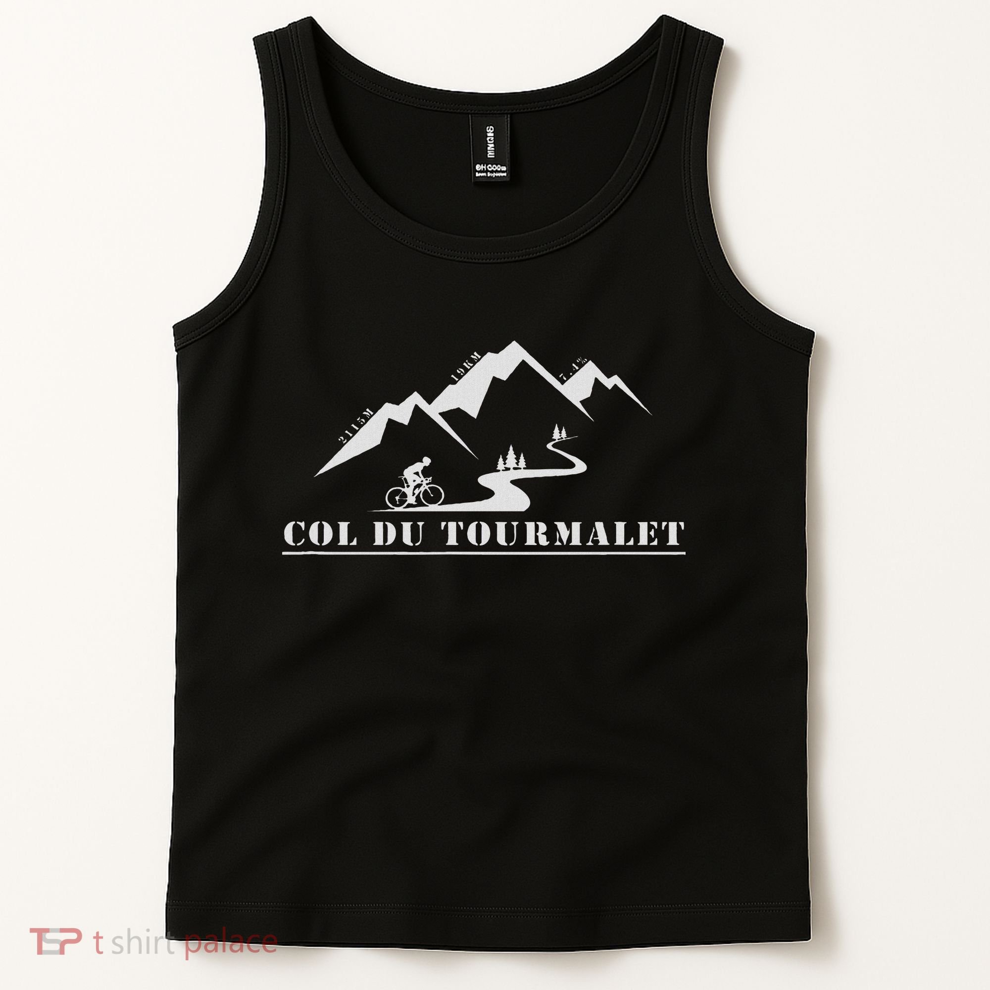 Col Du Tourmalet, France, Cycling, Pyrenees Tank Top
