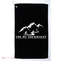 Col Du Tourmalet, France, Cycling, Pyrenees Golf Towel thumb 0
