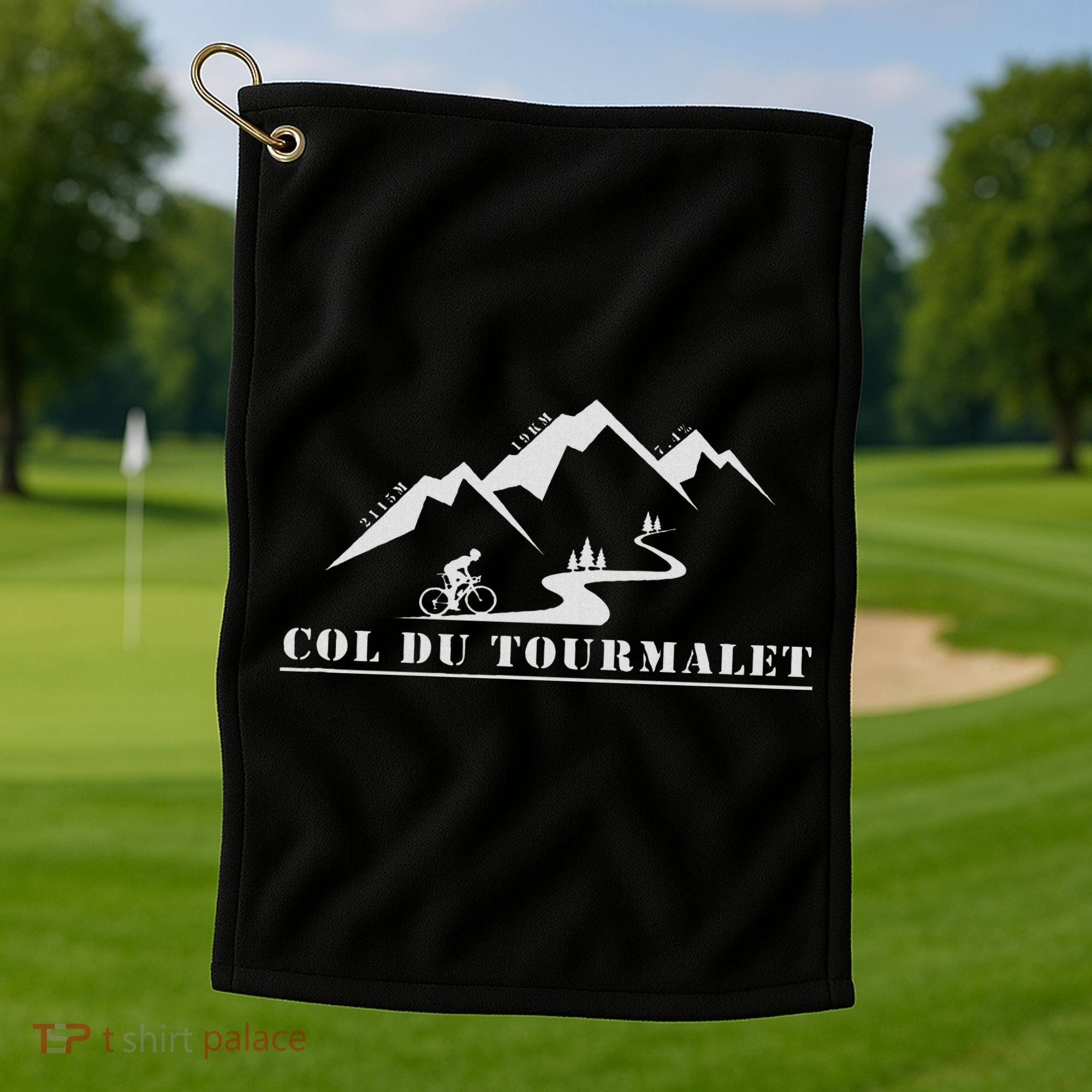 Col Du Tourmalet, France, Cycling, Pyrenees Golf Towel