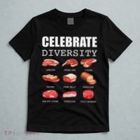 Celebrate Diversity Types Of Steak Lovers Funny Steak T-Shirt thumb 5