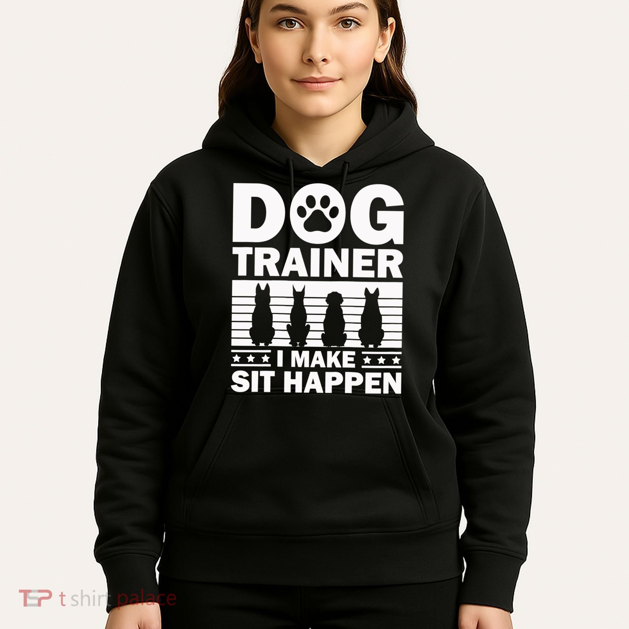 Cool Dog Trainer Dog Training Agility Class Cool Gift Hoodie