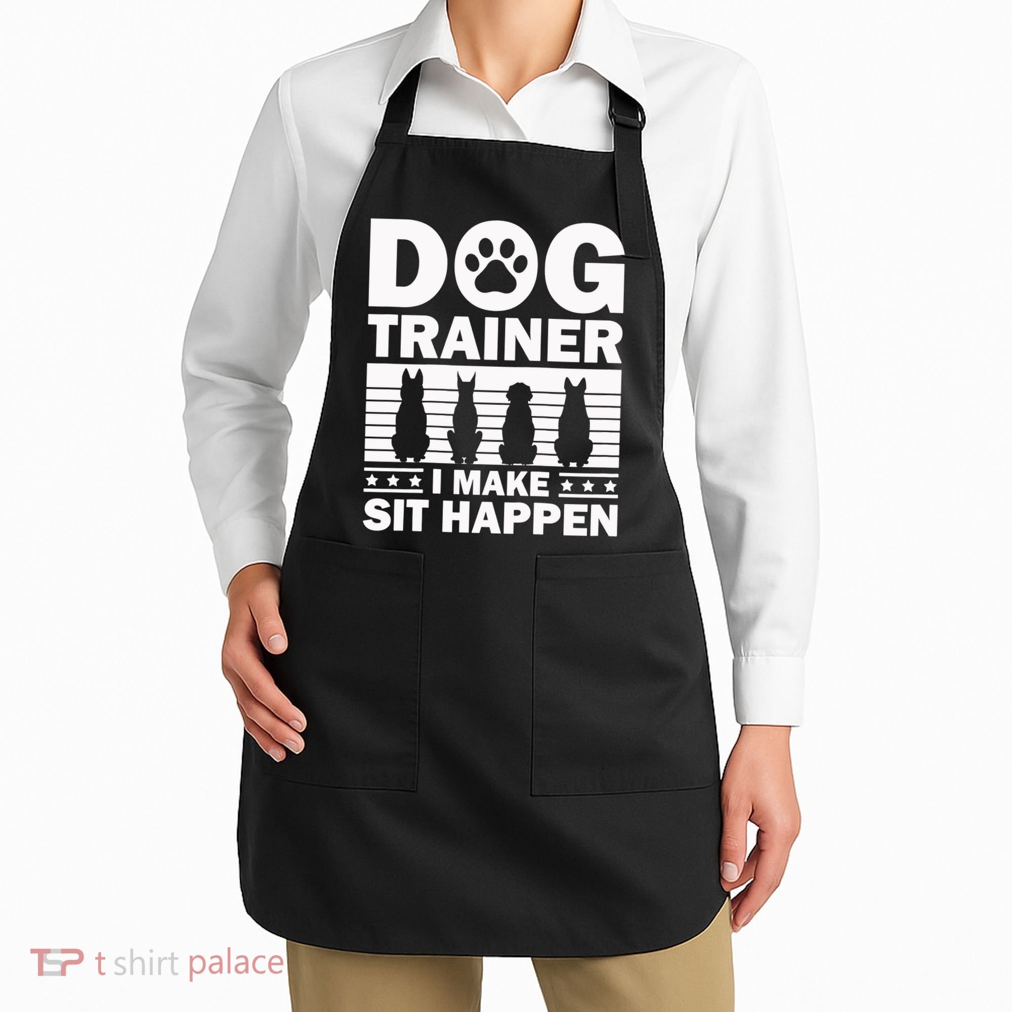 Cool Dog Trainer Dog Training Agility Class Cool Gift Apron