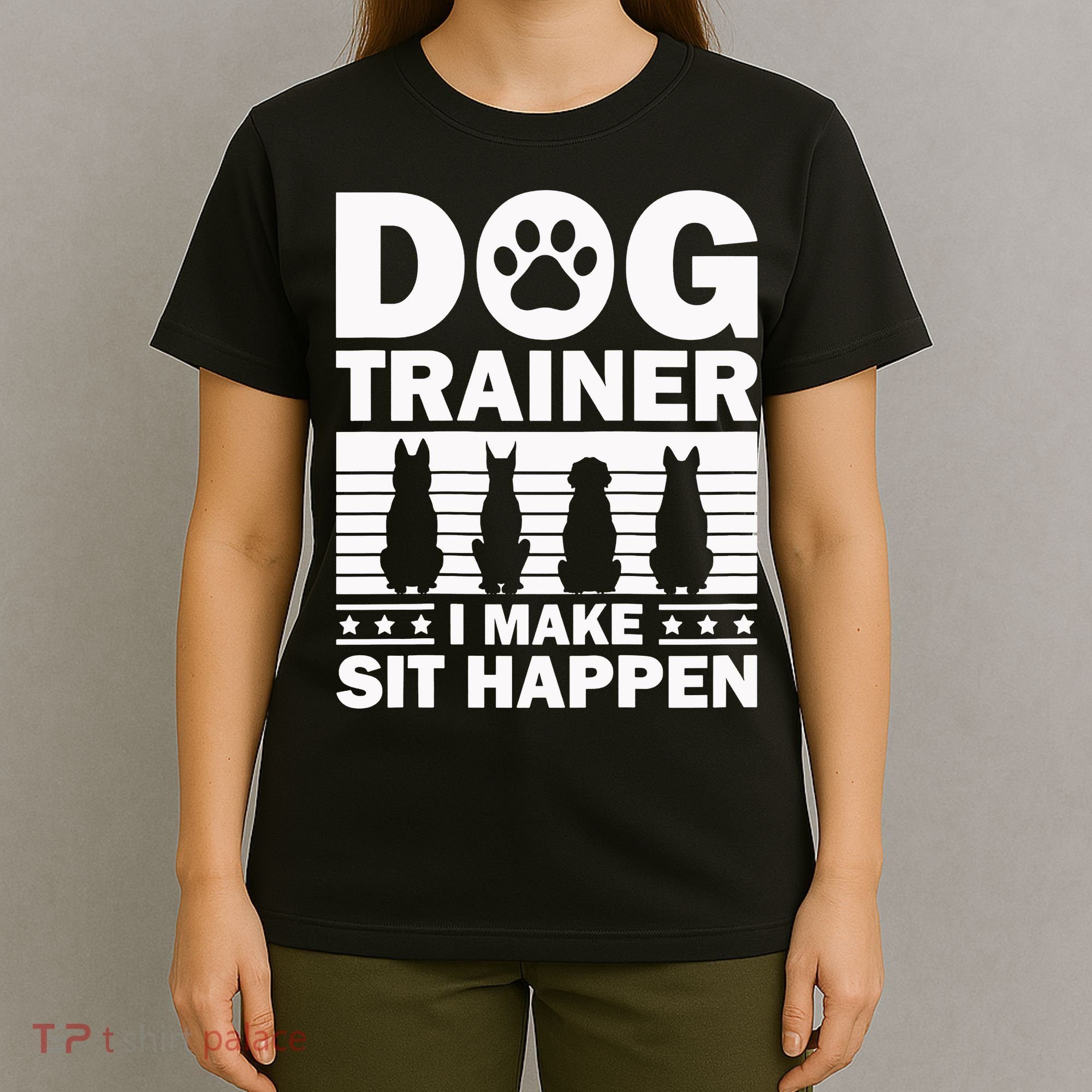 Cool Dog Trainer Dog Training Agility Class Cool Gift T-Shirt