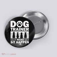 Cool Dog Trainer Dog Training Agility Class Cool Gift Button thumb 0